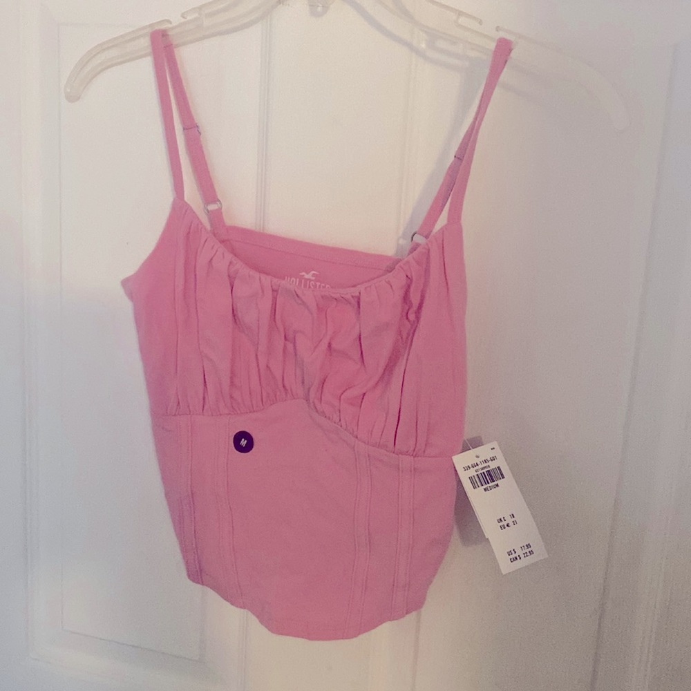 Hollister, Pink Tank, Size M